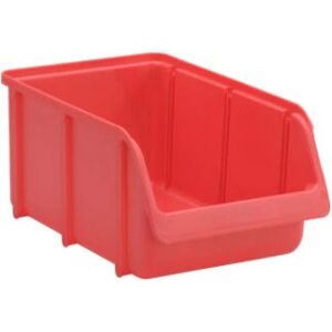 Hünersdorff 674100 Boîte de rangement - Empilable, Polypropylène, Rouge - Publicité Hünersdorff 674100 Boîte de rangement - Empilable, Polypropylène, Rouge - Publicité