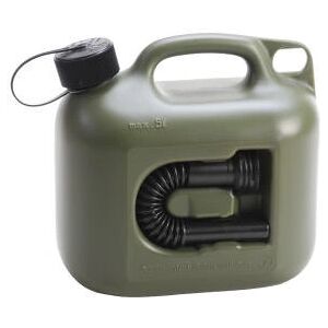 Hünersdorff - Bidón de combustible 5L negro, oliva - Envase de combustible Hünersdorff - Bidón de combustible 5L negro, oliva - Envase de combustible