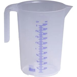 Jarre doseuse 2000ml en PP Bleu - Incassable et compatible lave-vaisselle - Publicité Jarre doseuse 2000ml en PP Bleu - Incassable et compatible lave-vaisselle - Publicité