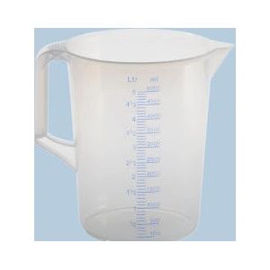 Hünersdorff 939000 Tasse de Mesure - 5L, PP Hünersdorff 939000 Tasse de Mesure - 5L, PP
