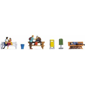 Noch N15238 Mensen op Banken HO 1:87 Modelfiguren Noch N15238 Mensen op Banken HO 1:87 Modelfiguren