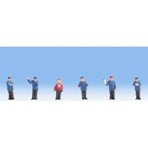 NOCH Duitse Spoorwegfunctionarissen - H0 schaalmodellen NOCH Duitse Spoorwegfunctionarissen - H0 schaalmodellen