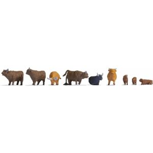 Noch N15728 Vacas Highland Modelo a Escala HO - Figura de Juguete Noch N15728 Vacas Highland Modelo a Escala HO - Figura de Juguete
