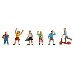 Noch N15815 Figurines d'enfants peintes - Échelle HO 1:87 Noch N15815 Figurines d'enfants peintes - Échelle HO 1:87