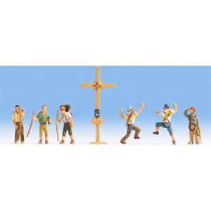 NOCH Bergwandelaars Figuren-Set - HO Schaal NOCH Bergwandelaars Figuren-Set - HO Schaal