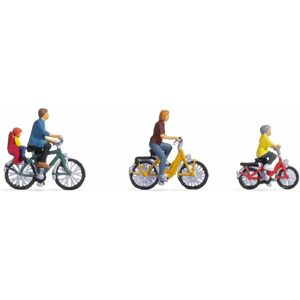 Noch N15909 Familia en Paseo en Bicicleta - Figuras a Escala Noch N15909 Familia en Paseo en Bicicleta - Figuras a Escala