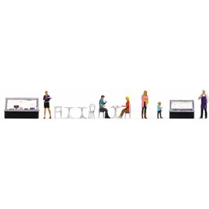 Marca Noch N16245 Figuras de Café HO 1:87 Marca Noch N16245 Figuras de Café HO 1:87