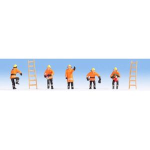 NOCH Brandweer H0 Model Figuren - Hobby, Handgeschilderd, 2 stuks NOCH Brandweer H0 Model Figuren - Hobby, Handgeschilderd, 2 stuks