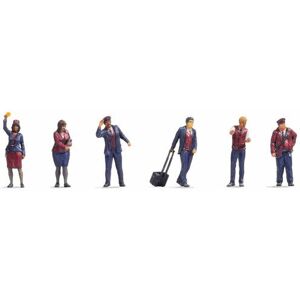 NOCH Z Eisenbahnpersonal - 3D Druck Figuren - Modellzubehör NOCH Z Eisenbahnpersonal - 3D Druck Figuren - Modellzubehör