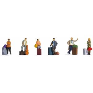 NOCH TT Reizigers Klaar Model - Modelspoor Scene Set NOCH TT Reizigers Klaar Model - Modelspoor Scene Set