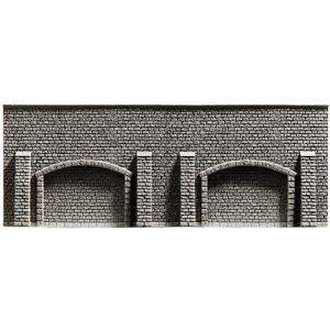 Accessorio modello scala H0 NOCH 58058 Muro di pietra con archi Accessorio modello scala H0 NOCH 58058 Muro di pietra con archi