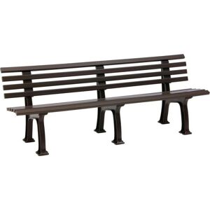 Blome Juist 4 - Banc de jardin - Marron - Publicité Blome Juist 4 - Banc de jardin - Marron - Publicité