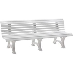 Banc de parc en plastique Kaiserkraft - 13 lames - 2000mm - Blanc - Publicité Banc de parc en plastique Kaiserkraft - 13 lames - 2000mm - Blanc - Publicité