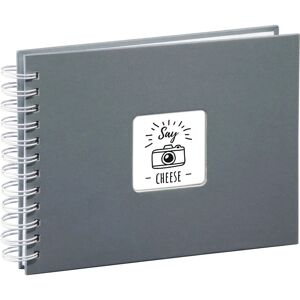 Hama Fine Art Fotoalbum Grau - 50 Blatt 24x17 cm Spiralbindung Hama Fine Art Fotoalbum Grau - 50 Blatt 24x17 cm Spiralbindung
