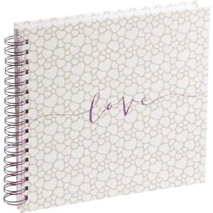 Hama Beiges Spiral-Fotoalbum - 80 Blatt 10x15cm Hama Beiges Spiral-Fotoalbum - 80 Blatt 10x15cm