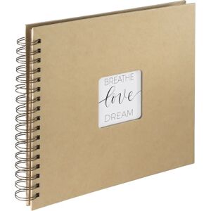 Hama Model 00007211 Spiral Photo Album - 80 Sheets - Brown Hama Model 00007211 Spiral Photo Album - 80 Sheets - Brown