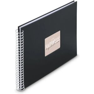 Hama Fine Art Fotoalbum - Spiralbinding, 36x32cm, 50 pagina's, Zwart Hama Fine Art Fotoalbum - Spiralbinding, 36x32cm, 50 pagina's, Zwart