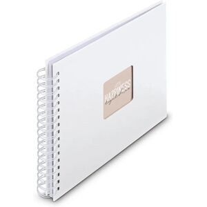 Hama Spiraal Album Fine Art 28x24cm 50 Pagina's Wit Hama Spiraal Album Fine Art 28x24cm 50 Pagina's Wit