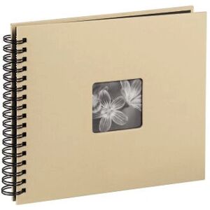 Album photo en spirale beige Hama 36x32cm - 50 pages - Publicité Album photo en spirale beige Hama 36x32cm - 50 pages - Publicité