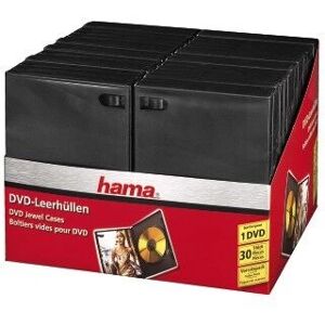 Hama 00011495 Optical Disc Case - Protects DVDs, 30 pcs Hama 00011495 Optical Disc Case - Protects DVDs, 30 pcs