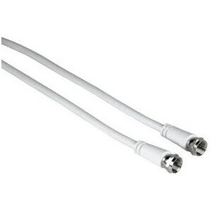 Hama 11926 coaxial cable - 3m F White Hama 11926 coaxial cable - 3m F White
