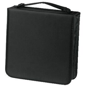 Hama CD Wallet Nylon 208 - Storage Bag for 208 CDs and DVDs - CD Wallet Hama CD Wallet Nylon 208 - Storage Bag for 208 CDs and DVDs - CD Wallet