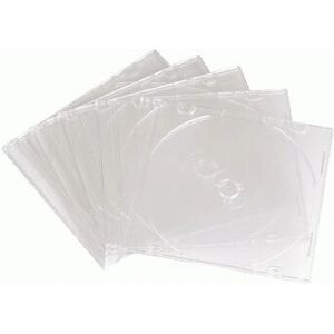 Hama Slanke CD-Hoes - 10 Pack - Transparant - Voor 1 Schijf Hama Slanke CD-Hoes - 10 Pack - Transparant - Voor 1 Schijf