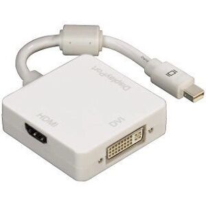 Adaptador Mini-DisplayPort Hama - Branco - DisplayPort, DVI, HDMI Adaptador Mini-DisplayPort Hama - Branco - DisplayPort, DVI, HDMI