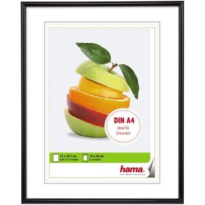 Hama 00061626 Kunststoffrahmen Sevilla, Schwarz, Polystyrol, DIN A4 Hama 00061626 Kunststoffrahmen Sevilla, Schwarz, Polystyrol, DIN A4