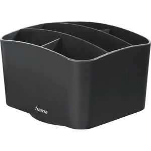 Hama Remote Control Holder Agent Black - Remote Control Holder, 360° Rotatable, Multiple Compartments Hama Remote Control Holder Agent Black - Remote Control Holder, 360° Rotatable, Multiple Compartments