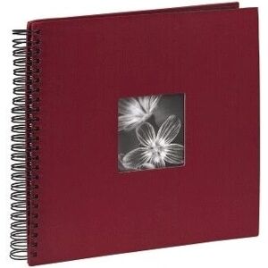 Hama Fine Art Spiral Photo Album - Burgundy - 50 Pages Hama Fine Art Spiral Photo Album - Burgundy - 50 Pages
