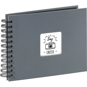 Hama Grey Photo Album - 50 Sheets, 10x15, Spiral Binding Hama Grey Photo Album - 50 Sheets, 10x15, Spiral Binding