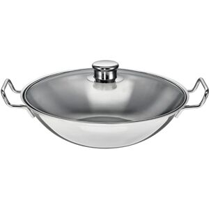 SCHULTE-UFER Bo-Lang i - 36cm Stainless Steel Wok SCHULTE-UFER Bo-Lang i - 36cm Stainless Steel Wok