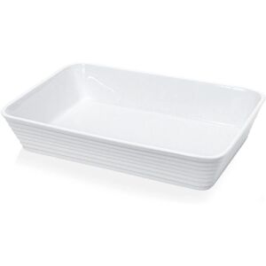 Küchenprofi Burgund Plat Rectangulaire en Porcelaine - Cuisson, Service & Stockage Küchenprofi Burgund Plat Rectangulaire en Porcelaine - Cuisson, Service & Stockage