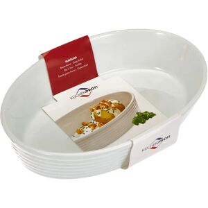 Küchenprofi Modèle 750018226 - Assiette de four ovale 26cm - Blanc - Porcelaine durable - Publicité Küchenprofi Modèle 750018226 - Assiette de four ovale 26cm - Blanc - Porcelaine durable - Publicité