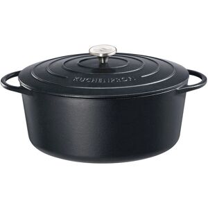 Cocotte Provence Küchenprofi - Fonte Émaillée - Noir - 24cm - Cocotte - Publicité Cocotte Provence Küchenprofi - Fonte Émaillée - Noir - 24cm - Cocotte - Publicité