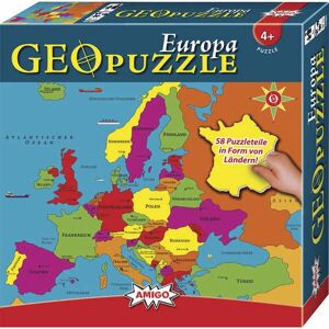 Amigo Geo Puzzle - Kartor - Utbildningsgeografi pussel Amigo Geo Puzzle - Kartor - Utbildningsgeografi pussel