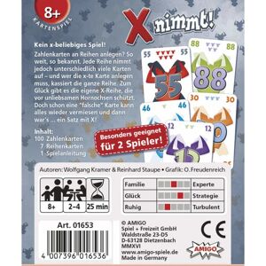 Amigo Modell 01653 - Brädspel med Nimmt! Amigo Modell 01653 - Brädspel med Nimmt!