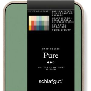 schlafgut Pure Bio-Baumwolle Spannbettlaken - Bettlaken schlafgut Pure Bio-Baumwolle Spannbettlaken - Bettlaken