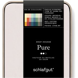 SCHLAFGUT PURE Bio-Baumwolle Spannbettlaken - Matratzenbezug SCHLAFGUT PURE Bio-Baumwolle Spannbettlaken - Matratzenbezug