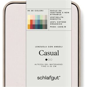 SCHLAFGUT Bio Spannbettlaken - Sensitiv, Atmungsaktiv, Langlebig SCHLAFGUT Bio Spannbettlaken - Sensitiv, Atmungsaktiv, Langlebig