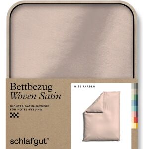 schlafgut Woven Satin Bettwäsche-Set - Dicht gewebt aus Baumwolle - Rotlicht schlafgut Woven Satin Bettwäsche-Set - Dicht gewebt aus Baumwolle - Rotlicht