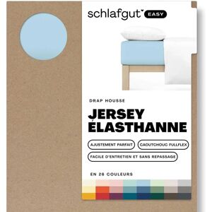 SCHLAFGUT EASY Jersey Elasthan Spannbettlaken - 120-130x200-220cm SCHLAFGUT EASY Jersey Elasthan Spannbettlaken - 120-130x200-220cm