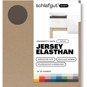 SCHLAFGUT EASY Jersey Elasthan Topper - Matratzenbezug, 120-130x200-220cm SCHLAFGUT EASY Jersey Elasthan Topper - Matratzenbezug, 120-130x200-220cm