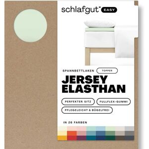 schlafgut EASY Jersey Elasthan Topper Spannbettlaken - Bettbezug schlafgut EASY Jersey Elasthan Topper Spannbettlaken - Bettbezug