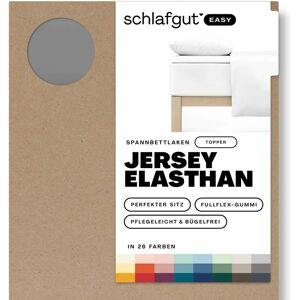 schlafgut EASY Jersey Elasthan Topper Spannbettlaken - Fitted Sheet schlafgut EASY Jersey Elasthan Topper Spannbettlaken - Fitted Sheet