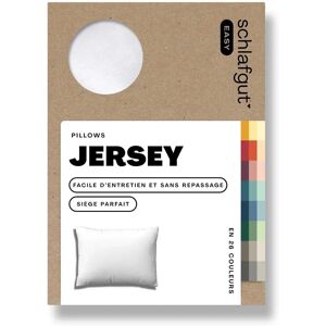 SCHLAFGUT EASY Jersey Weiß Kissenbezug - Kissenhülle SCHLAFGUT EASY Jersey Weiß Kissenbezug - Kissenhülle