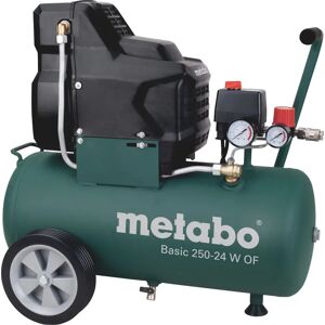 Metabo Oil-Free Compressor 24L Basic 1500W 8 bar - Air Compressor Metabo Oil-Free Compressor 24L Basic 1500W 8 bar - Air Compressor