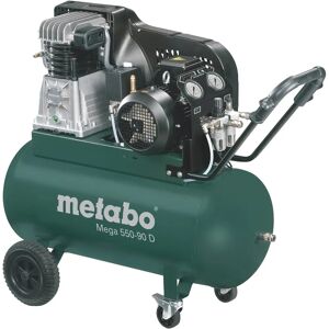 Compresseur Metabo Mega 550-90 D - 90L, 11 bar - Publicité Compresseur Metabo Mega 550-90 D - 90L, 11 bar - Publicité