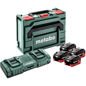 Zestaw Akumulatorów Metabo - 4x 18V 8,0Ah LiHD - Z Walizką i Ładowarką Zestaw Akumulatorów Metabo - 4x 18V 8,0Ah LiHD - Z Walizką i Ładowarką